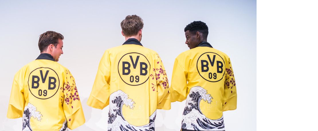 Evonik-BVB original happi presented by Evonik Group in Japan